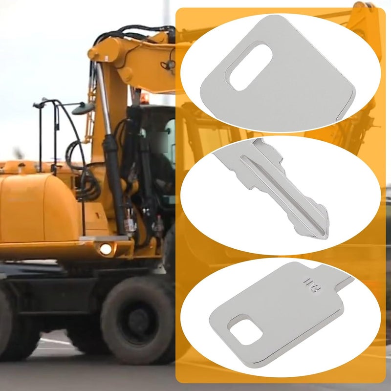 Create idea مفتاح بديل 2 قطعة لأغطية Adblue DEF مع علامة FA11 جزء بديل 334/D7450 متوافق مع غطاء Adblue DEF من JCB - Image 4
